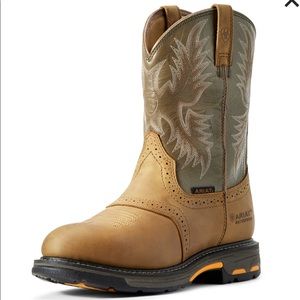 Ariat work-hog waterproof boots size 11 worn once